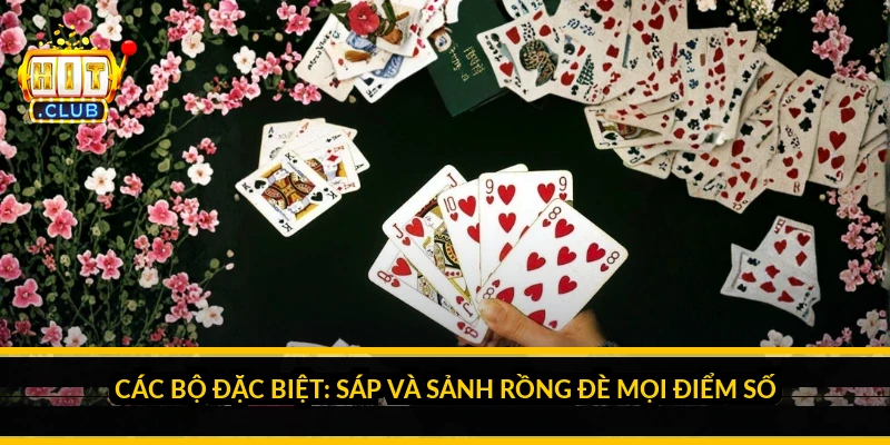 C&aacute;c bộ đặc biệt: s&aacute;p v&agrave; sảnh rồng đ&egrave; mọi điểm số