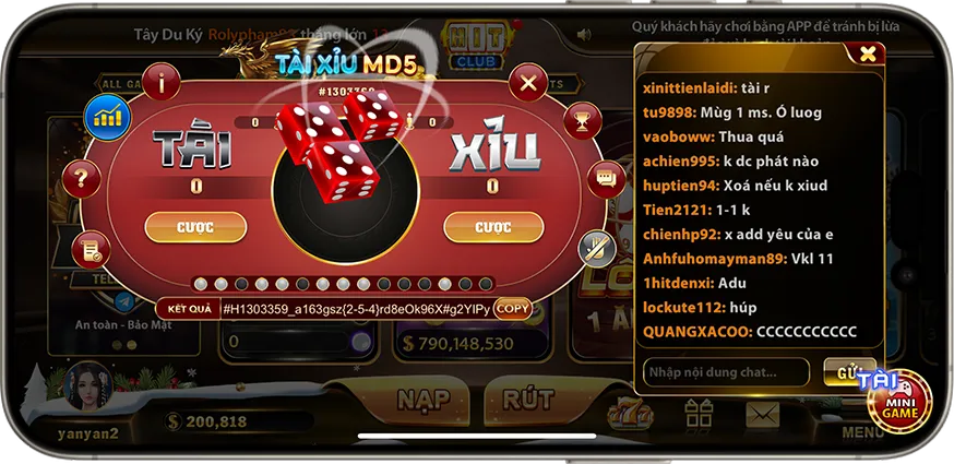 Tài Xỉu MD5 Hitclub: Hướng Dẫn Đọc Kết Quả Và Đặt Cược