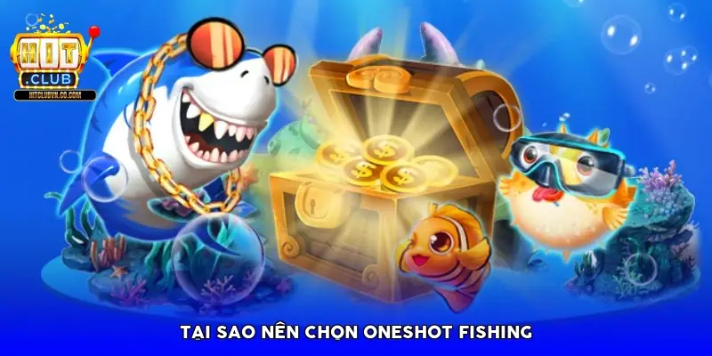 Tại sao nên chọn Oneshot Fishing Tại sao nên chọn Oneshot Fishing
